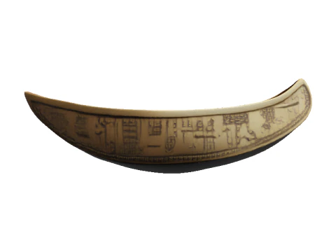 Pharaohs canoe 3D Model