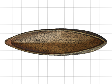 Pharaohs canoe Modelo 3D