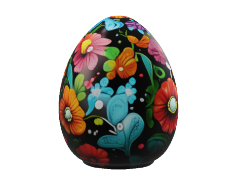 Easter Egg Extravaganza 3D Model