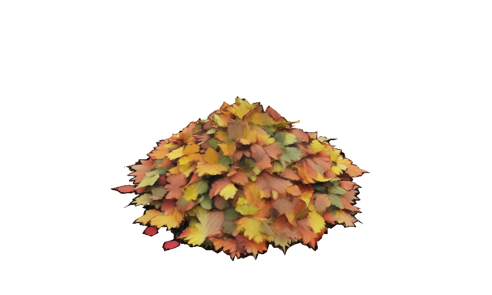 Autumn Leaf Pile 3D Model .c4d .max .obj .3ds .fbx .stl .blend 
