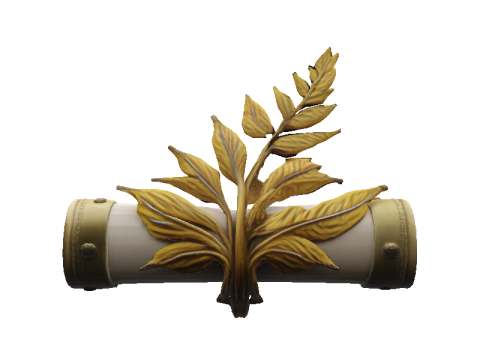 Fernleaf Scroll Holder 3D-Modell