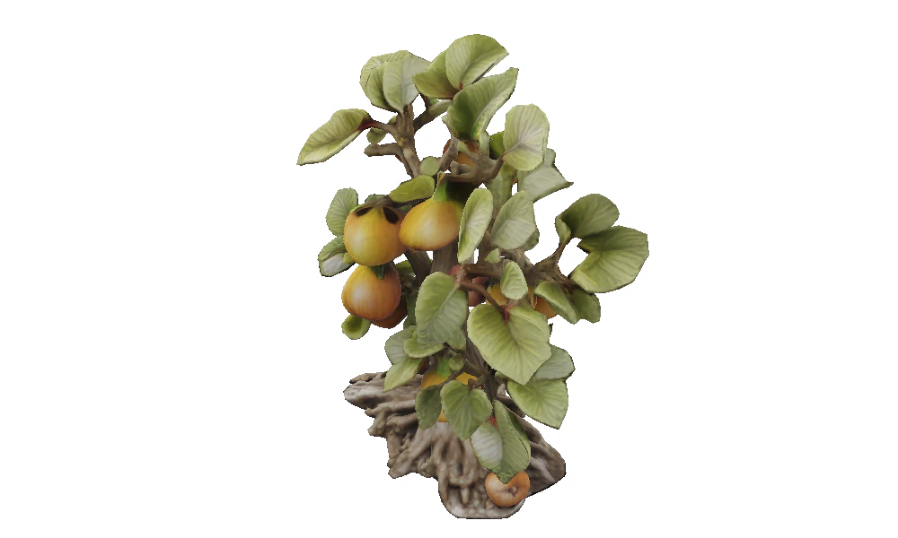 Fig-Tree Amulet 3D Model .c4d .max .obj .3ds .fbx .stl .blend 