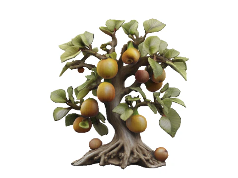 Fig-Tree Amulet 3D Model