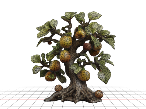 Fig-Tree Amulet 3D Модель