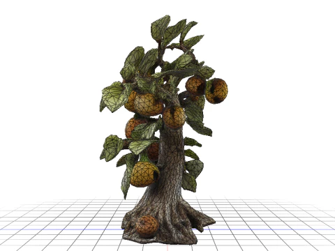 Fig-Tree Amulet 3D Model