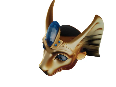 Golden Anubis Majesty 3D Model