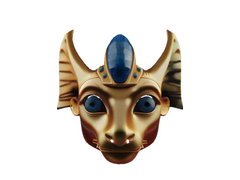 Golden Anubis Majesty 3D Model