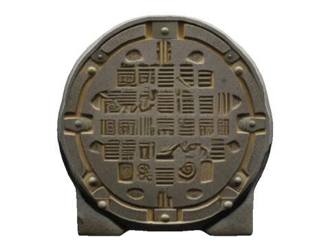 Babylonian Millstone Puzzle 3D Model
