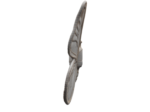 Gothic Butterfly sculpture Model 3D