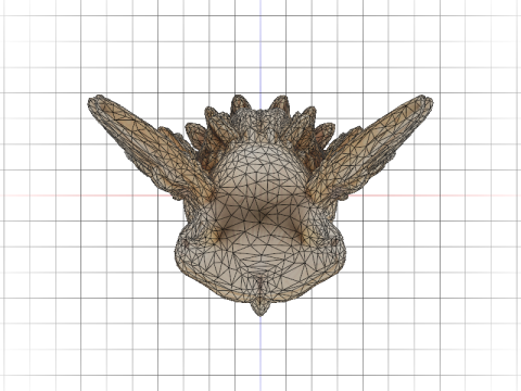Codex Limestone Owl Puzzle 3D Model