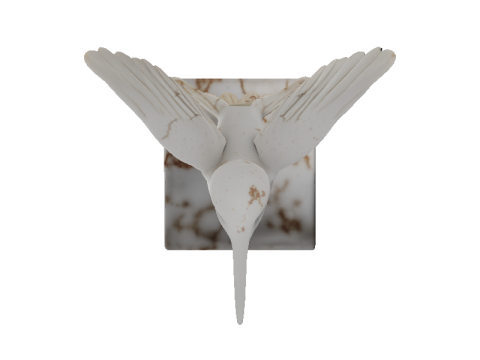 Codex Marble Hummingbird 3D मॉडल