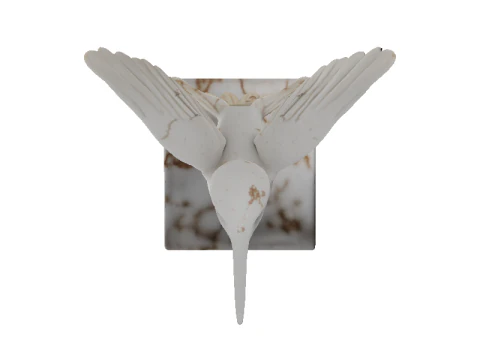 Codex Marble Hummingbird 3D Model