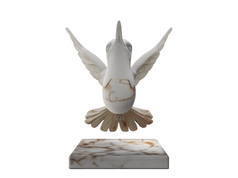 Codex Marble Hummingbird 3D मॉडल