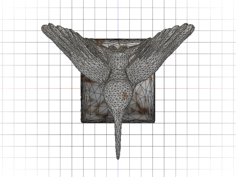 Codex Marble Hummingbird 3D मॉडल