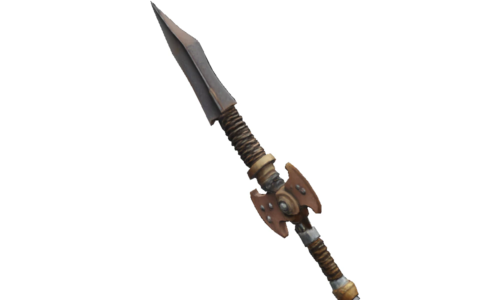 Spring-Loaded Spear Lance Puzzle 3D Model .c4d .max .obj .3ds .fbx .stl .blend 