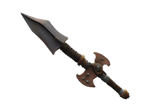 Spring-Loaded Spear Lance Puzzle 3D Model