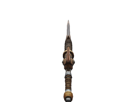 Spring-Loaded Spear Lance Puzzle Modelo 3D