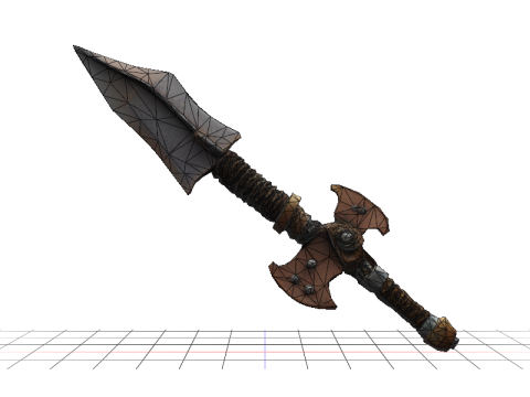 Spring-Loaded Spear Lance Puzzle Modelo 3D