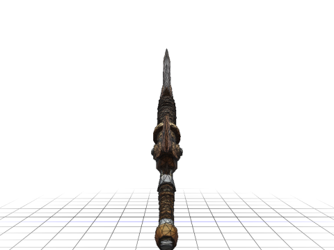 Spring-Loaded Spear Lance Puzzle Modelo 3D