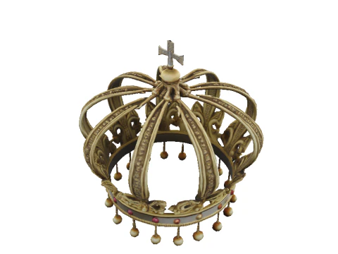 Ornate Crown 3D Model