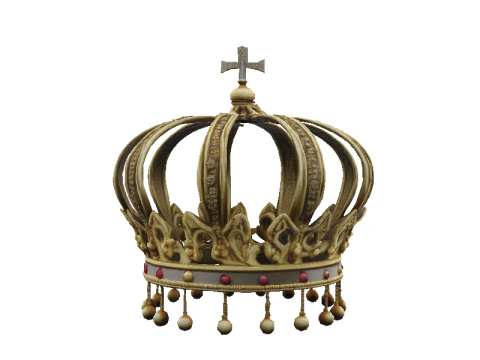 Ornate Crown 3D Model