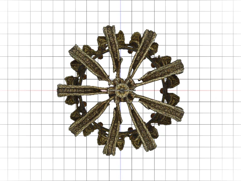 Ornate Crown 3D Model