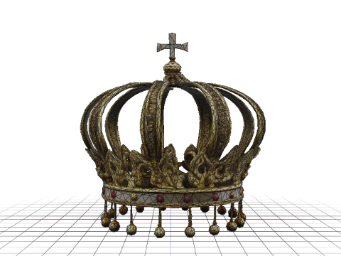 Ornate Crown Modelo 3D