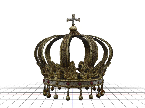 Ornate Crown 3D Model