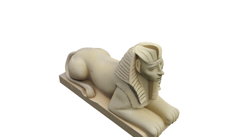 Sphinx 3D Модель .c4d .max .obj .3ds .fbx .stl .blend 