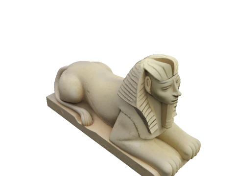 Sphinx 3D Modell