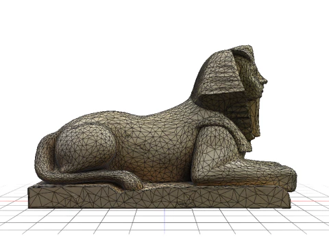 Sphinx 3D Model