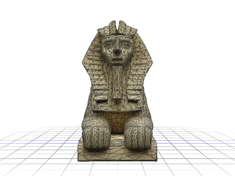 Sphinx 3D Модель