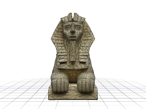Sphinx 3D Model