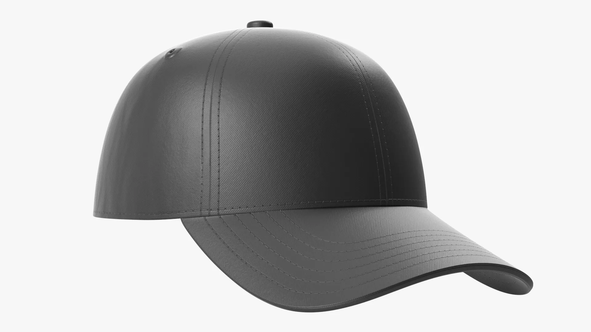 Premium Baseball Cap Realistic Blank Cap with 4K PBR Textures 3D Model .c4d .max .obj .3ds .fbx .stl .blend 