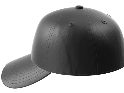 Premium Baseball Cap Realistic Blank Cap with 4K PBR Textures 3D Model