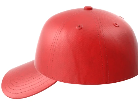 Premium Baseball Cap Realistic Blank Cap Low-poly 3D Model