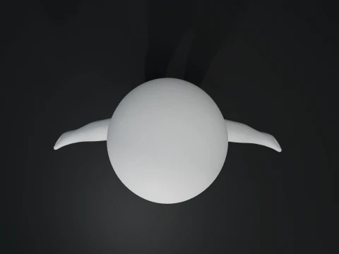 Stickman Character 3D Model