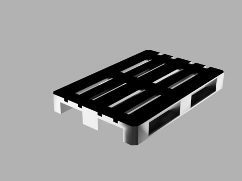 Euro pallet Modelo de Impressão 3D