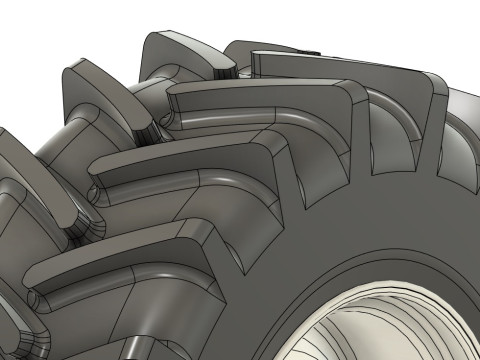 Wheel 3D 打印模型