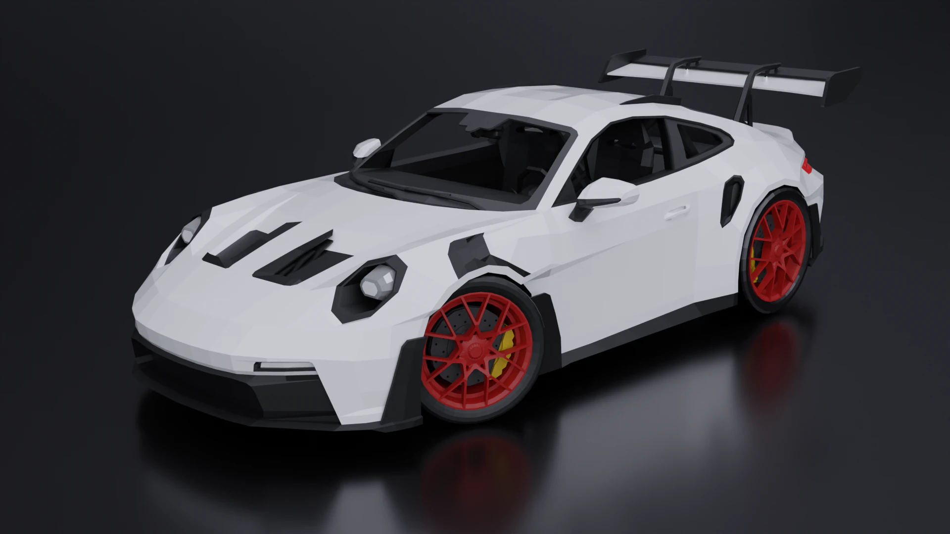 Porsche 911 GT3 RS 2023 3D Model in Spor Araba 550411 | 3DExport