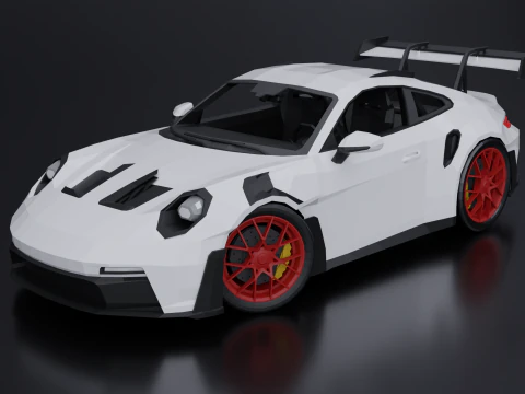 Porsche 911 GT3 RS 2023 Modelo 3D