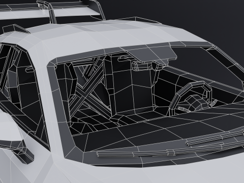 Porsche 911 GT 3 RS 2023 Model 3D
