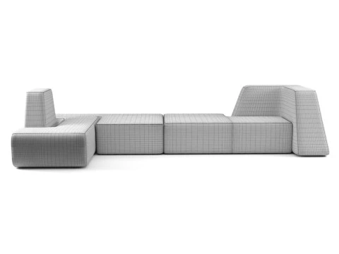Modul Sofa 3D Model
