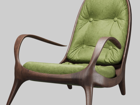 Armchair Warm 3D Модель