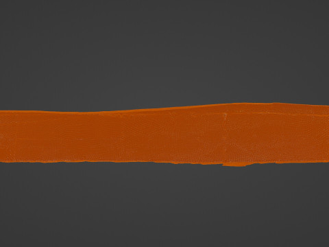 Seashore mossy path 3D-Modell