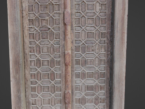 Door antique 3D Model