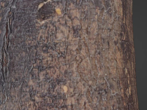 현실적인 로그 3D 모델