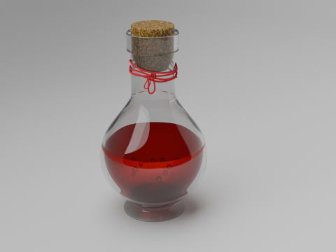 Flask 01 3D Model