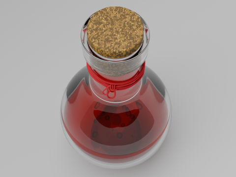Flask 01 3D Модель