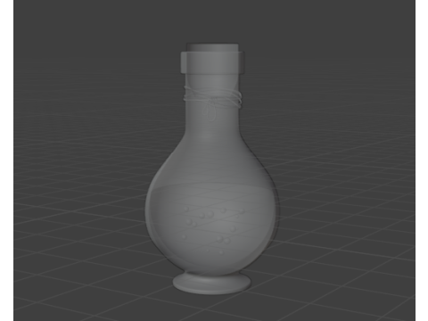 Flask 01 3D Модель